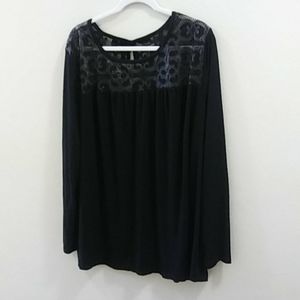 Lane Bryant Long Sleeve Dress Top